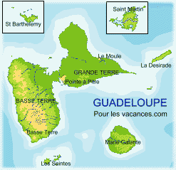 Vacances en Outremer. Villages de vacances, location vacances, gites, chambres d'hôtes, hébergements et locations de maisons en Guadeloupe.