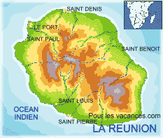 Vacances en Outremer. Villages de vacances, location vacances, gites, chambres d'hôtes, hébergements et locations de maisons Ile de la Réunion.