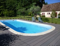 Maison de vacances avec piscine en Dordogne.
