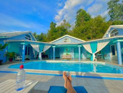 Chambre d'htes avec piscine en Guadeloupe.
