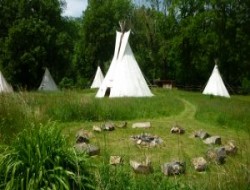 Location de tipis pour les vacances insolites.