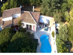 Holiday home with pool near Marseille in France.
