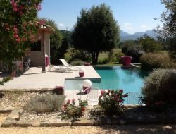 Holiday home with natural pool in the Drome.