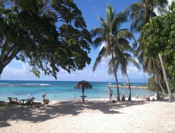 Seaside holiday rental on Carribean Island.