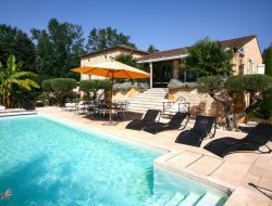 Location vacances avec piscine privée à Sarlat.