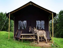 Unusual holiday accommodation in Normandie, France.