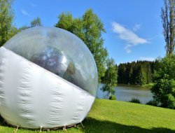 Unusual stay in a yurt, a tipi or a bubble in Auvergne near Gouttires
