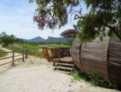 Ecological holidays near Montpellier in Languedoc Roussillon. near Claret