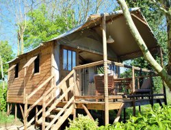 Camping avec piscine chauffée dans le Lot