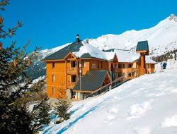 Holiday rentals in French Alps ski resort.