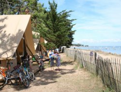 Tentes lodges en location  Noirmoutier