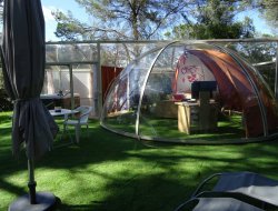 Unusual stay in a bubbles with jacuzzi on the French Riviera. near Saint Paul en Fort