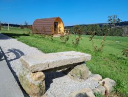 Cabin rental in the countryside near Vorey