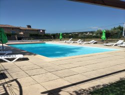 Cottages with swimming pool in Ardeche near Lablachre