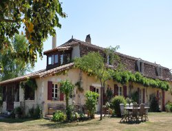 Holiday house with pool in Dordogne near Journiac