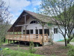 Holiday chalet in the Jura, Franche Comte. near Desnes