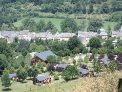 Vacation village in Aveyron near Pierrefiche d Olt