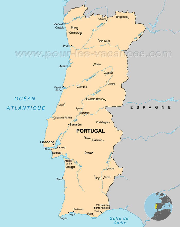 Que voir au Portugal : cartes touristiques et incontournables