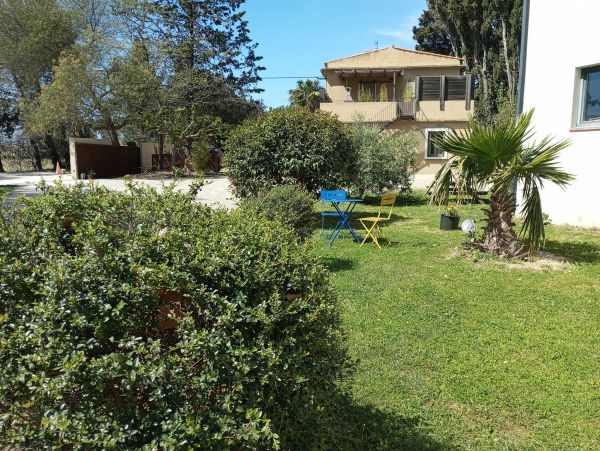 Terrasse priv avec spa