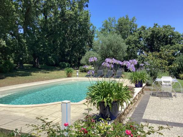 Piscine prive, rserve aux locataires du gte