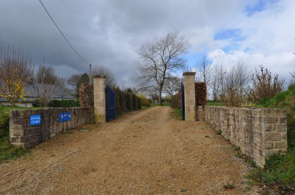 Entre de la proprit s'tendant sur 4000 m2