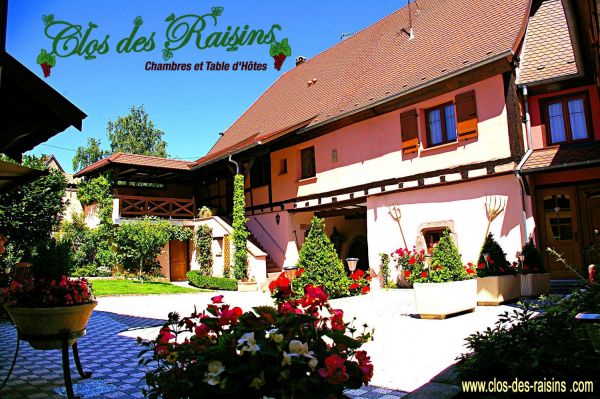 Le clos des raisins chambre d'htes en alsace