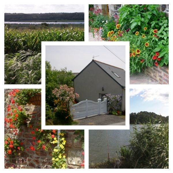 Espace fleuri et naturel