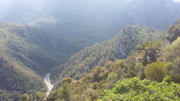 La vue sur l'estron