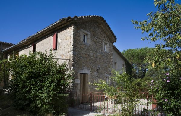 Gite magnanerie: terrasse