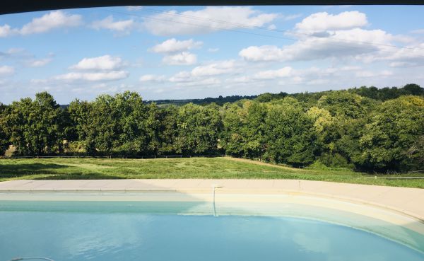 Vue piscine