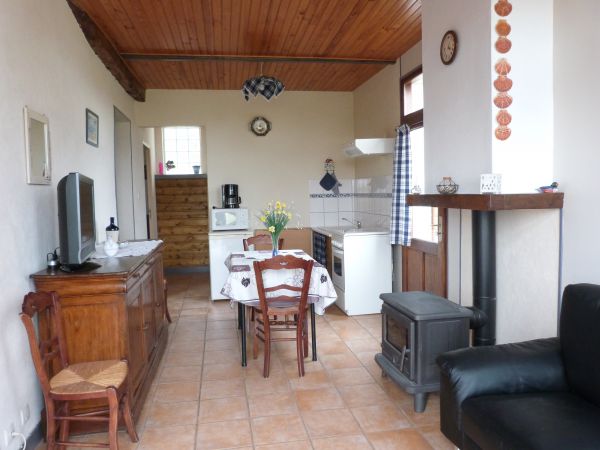 Cuisine et coin salon