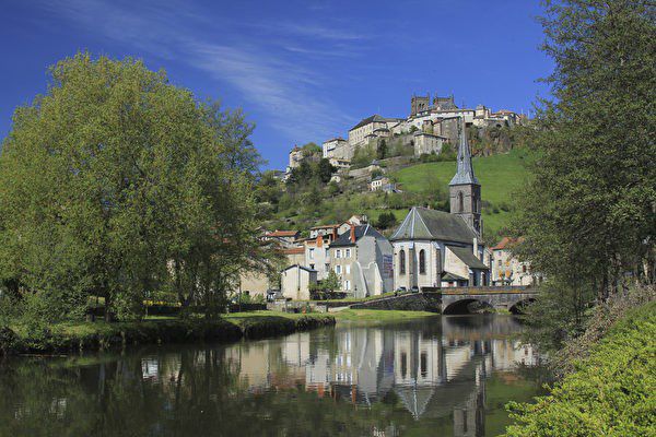 Saint flour bas et saint flour haut