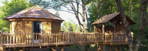 Chambre cabane perche nouvelle-aquitaine