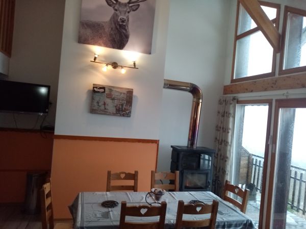 Une partie de la salle  manger le ksar