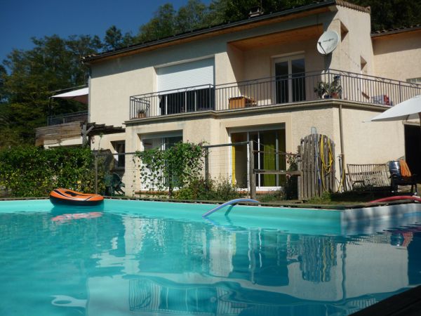 Vue depuis la piscine