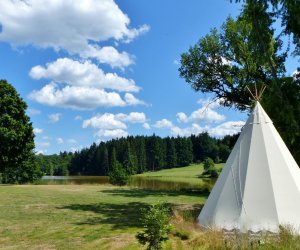 Condat-En-Combraille - Puy-de-Dme tipis ou yourtes en Auvergne