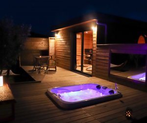 Mjannes-Ls-Als Gard cabane perche en Languedoc Roussillon