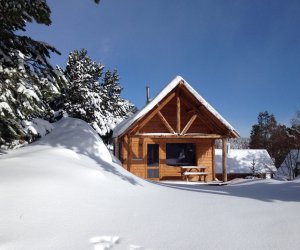 Font-Romeu Odeillo Pyrnes-Orientales cabane perche en Languedoc Roussillon