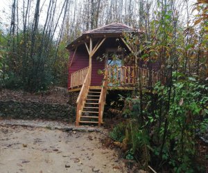 La Geneytouse Haute-Vienne cabane perche en Limousin
