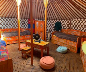Sarrians - Vaucluse tipis ou yourtes en Provence Alpes Cote Azur