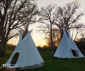 tipis ou yourtes en Limousin