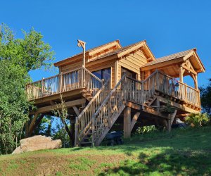 Royres Haute-Vienne cabane perche en Limousin