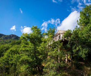 VEBRON Lozre cabane perche en Languedoc Roussillon