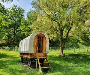 Roulotte en Auvergne
