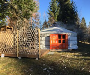 Lac des Rouges Truites - Jura tipis ou yourtes en Franche Comte