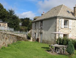 Rural cottages near Aurillac in Auvergne near Mandailles