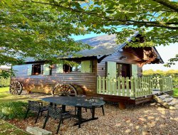 Chambre d'hotes en roulotte en Normandie.  17 km* de Pont l Eveque