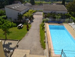 Gites avec piscine a Vallon Pont d'Arc en Ardeche.