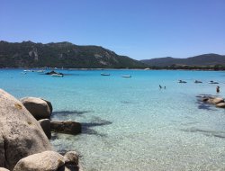 Village vacances bord de mer en Corse du Sud.