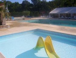 Holiday accommodations on a camping of Auvergne. near Yronde et Buron